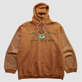 Green Bay Packers Galt Sand 90s Hooded Pullover Sweatshirt - Clay Vintage - Fanatics