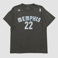 Adidas Memphis Grizzlies 2010s T-shirt Black Vintage