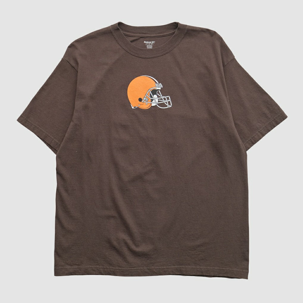 Cleveland Browns Reebok 2000s T-shirt - Brown Vintage - Fanatics