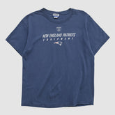 New England Patriots Reebok 2000s T-shirt - Navy Vintage - Fanatics