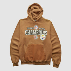 Super Bowl XL Reebok 2006 Hooded Pullover Sweatshirt - Clay Vintage - Fanatics