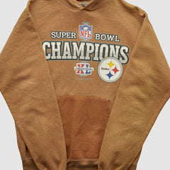 Super Bowl XL Reebok 2006 Hooded Pullover Sweatshirt - Clay Vintage - Fanatics