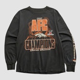 Denver Broncos NFL 2013 Long Sleeve T-shirt - Black Vintage - Fanatics