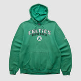 Adidas Boston Celtics 2010s Hooded Pullover Sweatshirt Green Vintage