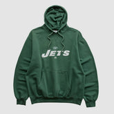 New York Jets NFL 2000s Hooded Pullover Sweatshirt - Green Vintage - Fanatics