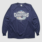 New England Patriots Delta 2004 Long Sleeve T-shirt - Navy Vintage - Fanatics
