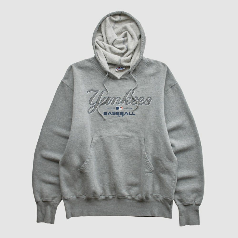 New York Yankees Majestic 2000s Hooded Pullover Sweatshirt Online