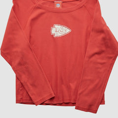 Kansas City Chiefs NFL 2000s Long Sleeve T-shirt - Red Vintage - Fanatics