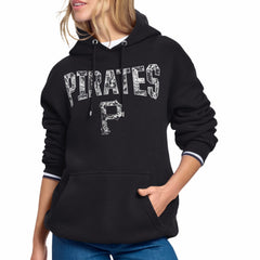 Pittsburgh Pirates Starter Women's Lace Team Lockup Fleece Hoodie Discount