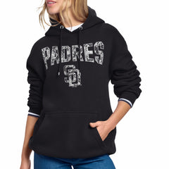San Diego Padres Starter Women's Lace Team Lockup Fleece Hoodie Outlet