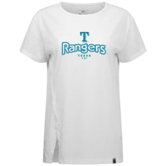 Texas Rangers Levelwear Women's Blue Haven Influx Cornerstone T-Shirt Discount