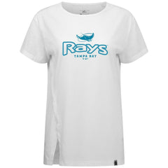 Tampa Bay Rays Levelwear Women's Blue Haven Influx Cornerstone T-Shirt Outlet