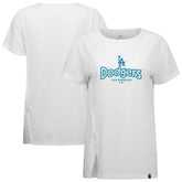 Los Angeles Dodgers Levelwear Women's Blue Haven Influx Cornerstone T-Shirt Near Me