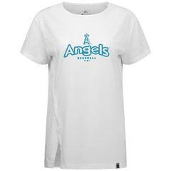 Los Angeles Angels Levelwear Women's Blue Haven Influx Cornerstone T-Shirt Near Me