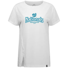 Washington Nationals Levelwear Women's Blue Haven Influx Cornerstone T-Shirt Online