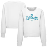 Washington Nationals Levelwear Women's Judd Cornerstone Cropped Sweatshirt Near Me