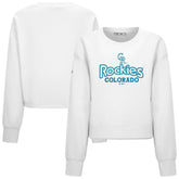 Colorado Rockies Levelwear Women's Judd Cornerstone Cropped Sweatshirt Online