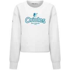 Baltimore Orioles Levelwear Women's Judd Cornerstone Cropped Sweatshirt for sale