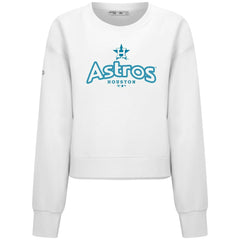 Houston Astros Levelwear Women's Judd Cornerstone Cropped Sweatshirt for sale