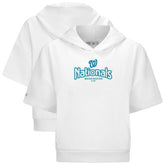 Washington Nationals Levelwear Women's Amber Short Sleeve Cornerstone Hoodie Online