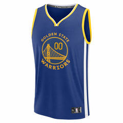 Fanatics Golden State Warriors Fast Break Custom Jersey Icon Editi- Royal