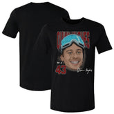 Quinn Hughes US Men's Hockey 500 Level Goggles T-Shirt - Black | NHL Clearance