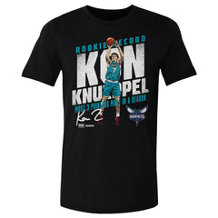 Kon Knueppel Charlotte Hornets 500 Level Rookie Three-Point Record T-Shirt Black