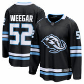 MacKenzie Weegar Utah Mammoth Fanatics Home Breakaway Jersey - Black | Fanatics Lifestyle