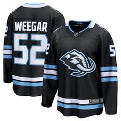 MacKenzie Weegar Utah Mammoth Fanatics Home Breakaway Jersey - Black | Fanatics Lifestyle