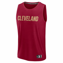 Fanatics James Harden Cleveland Cavaliers Fast Break Replica Jersey Icon Editi- Wine