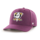 Anaheim Ducks '47 Cold Zone MVP Adjustable Hat - Purple | 47 brand Clearance