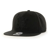 Anaheim Ducks '47 No Shot Captain Snapback Hat - Black | 47 brand discount