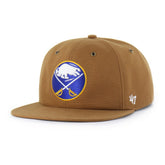 Buffalo Sabres Carhartt x '47 Captain Snapback Hat - Tan | 47 brand near me