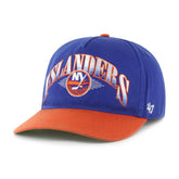 New York Islanders '47 Atkin Vintage 2-Tone Relaxed Hitch Adjustable Hat - Royal/Orange | 47 brand online