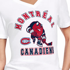 Montreal Canadiens Starter Women's Tough Puck T-Shirt - White | NHL sale