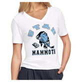 Utah Mammoth Starter Women's Tough Puck T-Shirt - White | NHL on sale