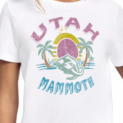 Utah Mammoth Starter Women's Tonal Beach T-Shirt - White | NHL online