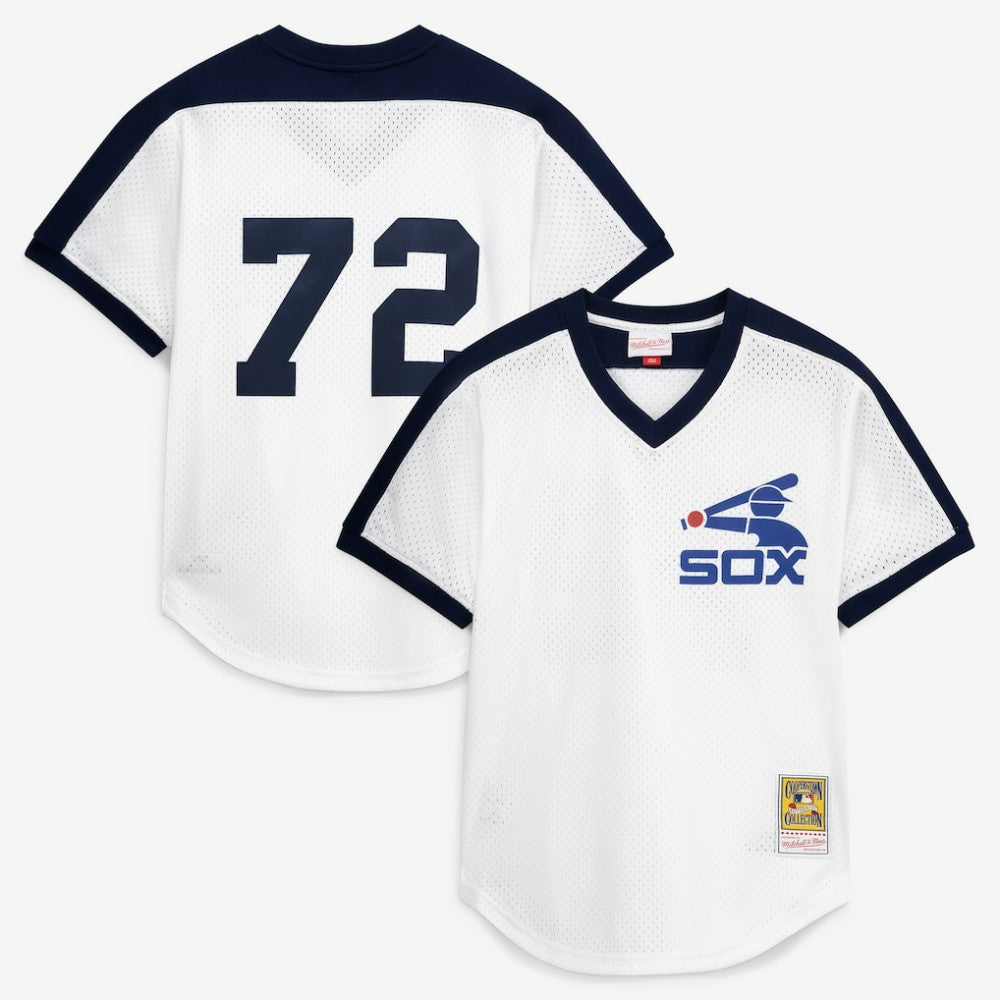 Carlton Fisk Chicago White Sox Mitchell & Ness Authentic Batting Practice Jersey Near Me