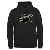 Minnesota Wild Rink Warrior Pullover Hoodie - Black | NHL Clearance