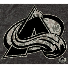 Men's Colorado Avalanche Black Rink Warrior Tri-Blend T-Shirt | NHL discount