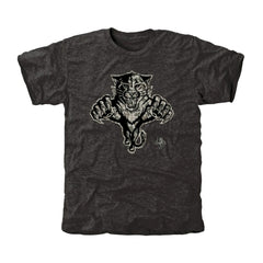 Men's Florida Panthers Black Rink Warrior Tri-Blend T-Shirt | NHL Lifestyle