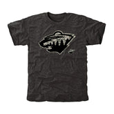Men's Minnesota Wild Black Rink Warrior Tri-Blend T-Shirt | NHL sale