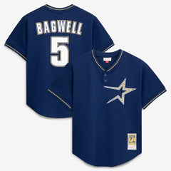 Jeff Bagwell Houston Astros Mitchell & Ness Authentic Batting Practice Jersey Outlet