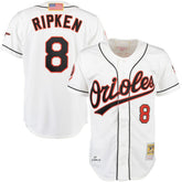 Cal Ripken Baltimore Orioles Mitchell & Ness Home Authentic Jersey Outlet