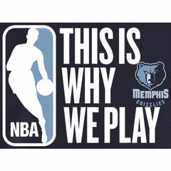 Memphis Grizzlies This Is Why We Play Pullover Hoodie Navy