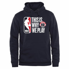Washington Wizards This Is Why We Play Pullover Hoodie Navy