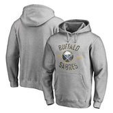 Buffalo Sabres Heritage Pullover Hoodie - Ash | NHL Lifestyle