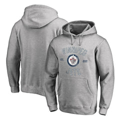 Winnipeg Jets Heritage Pullover Hoodie - Ash | NHL on sale