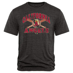 Los Angeles Angels Cooperstown Bats Tri-Blend T-Shirt Online