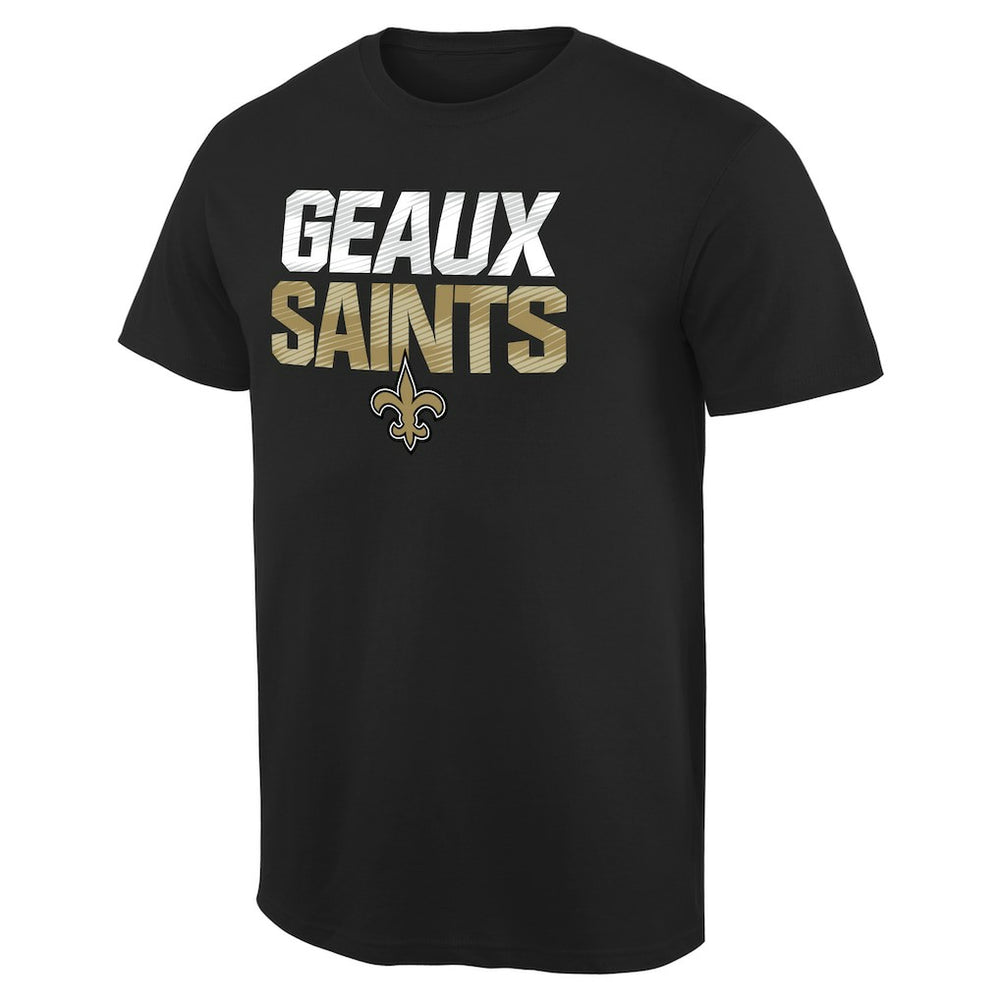 New Orleans Saints Mantra T-Shirt - Black - NFL